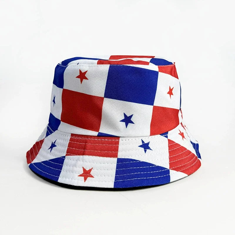 The Global Fan Reversible Bucket Hat | international flags collection