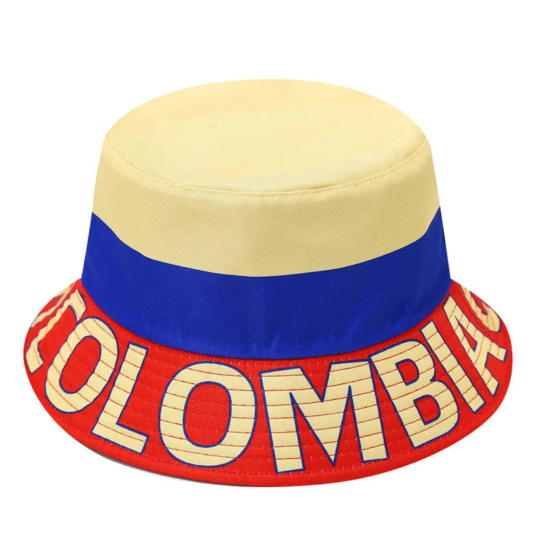The Global Fan Reversible Bucket Hat | international flags collection