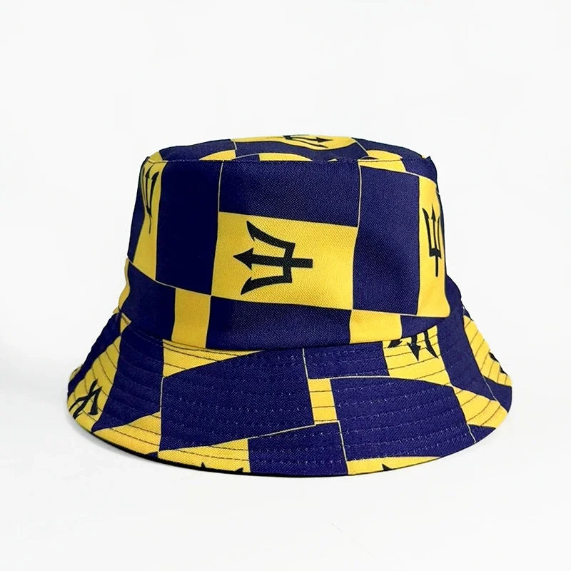 The Global Fan Reversible Bucket Hat | international flags collection