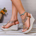 The Timeless Noir Leather Wedge | Premium Comfort Platform