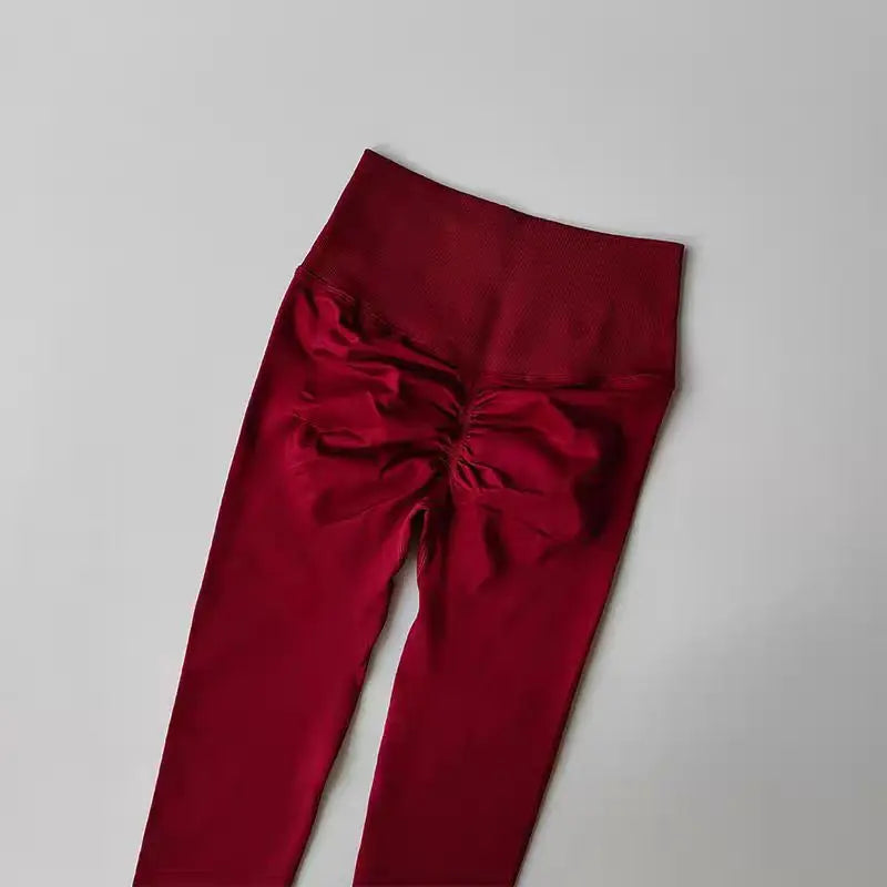 Yoga Leggings Ultra-Sculpt High-Waisted Scrunch Leggings – Squat-Proof Compression Fit