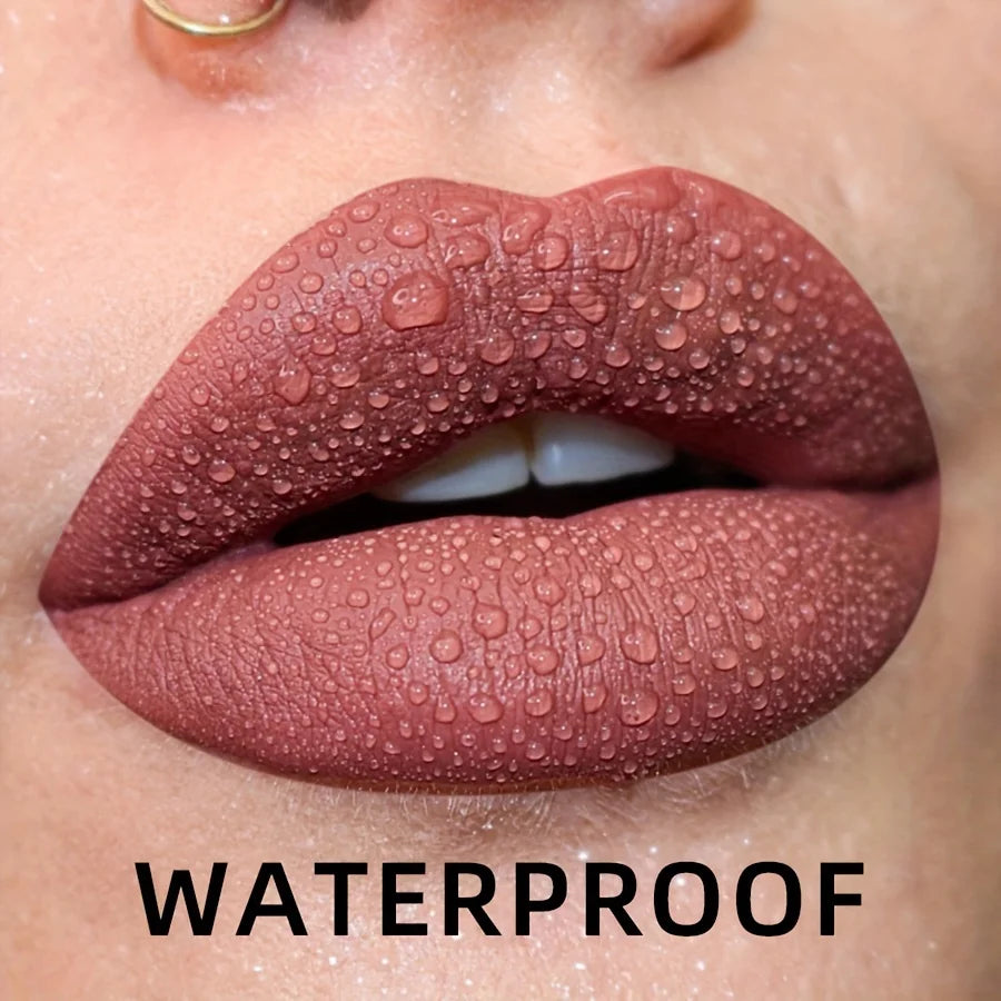 The Ultimate Velvet Lip Glaze Set – 19 Transfer-Proof Matte Shades