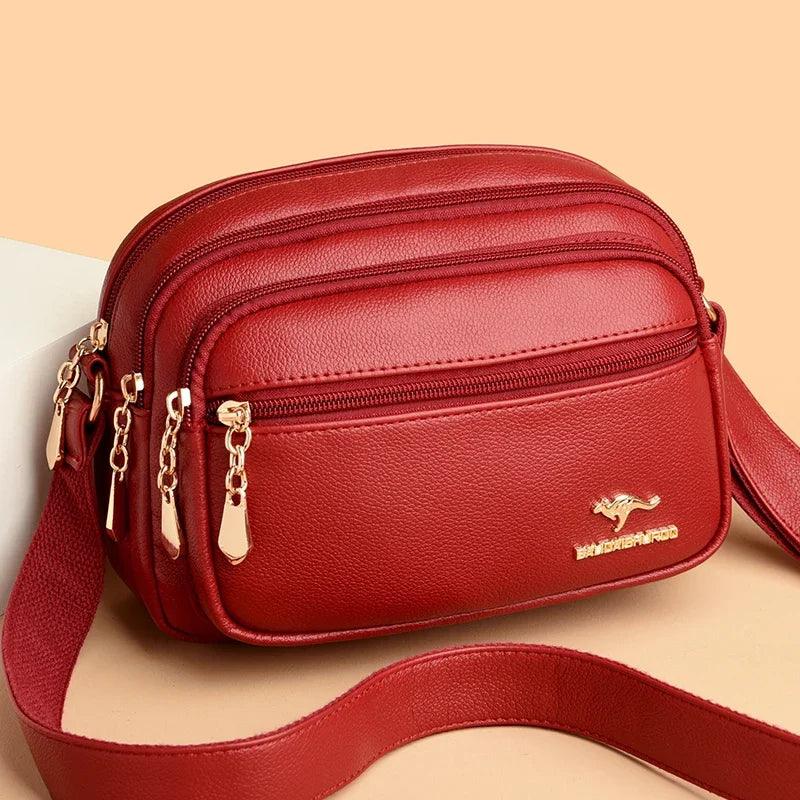 Effortless Elegance: The Ultimate Wear-Resistant Leather Messenger for the Modern Woman