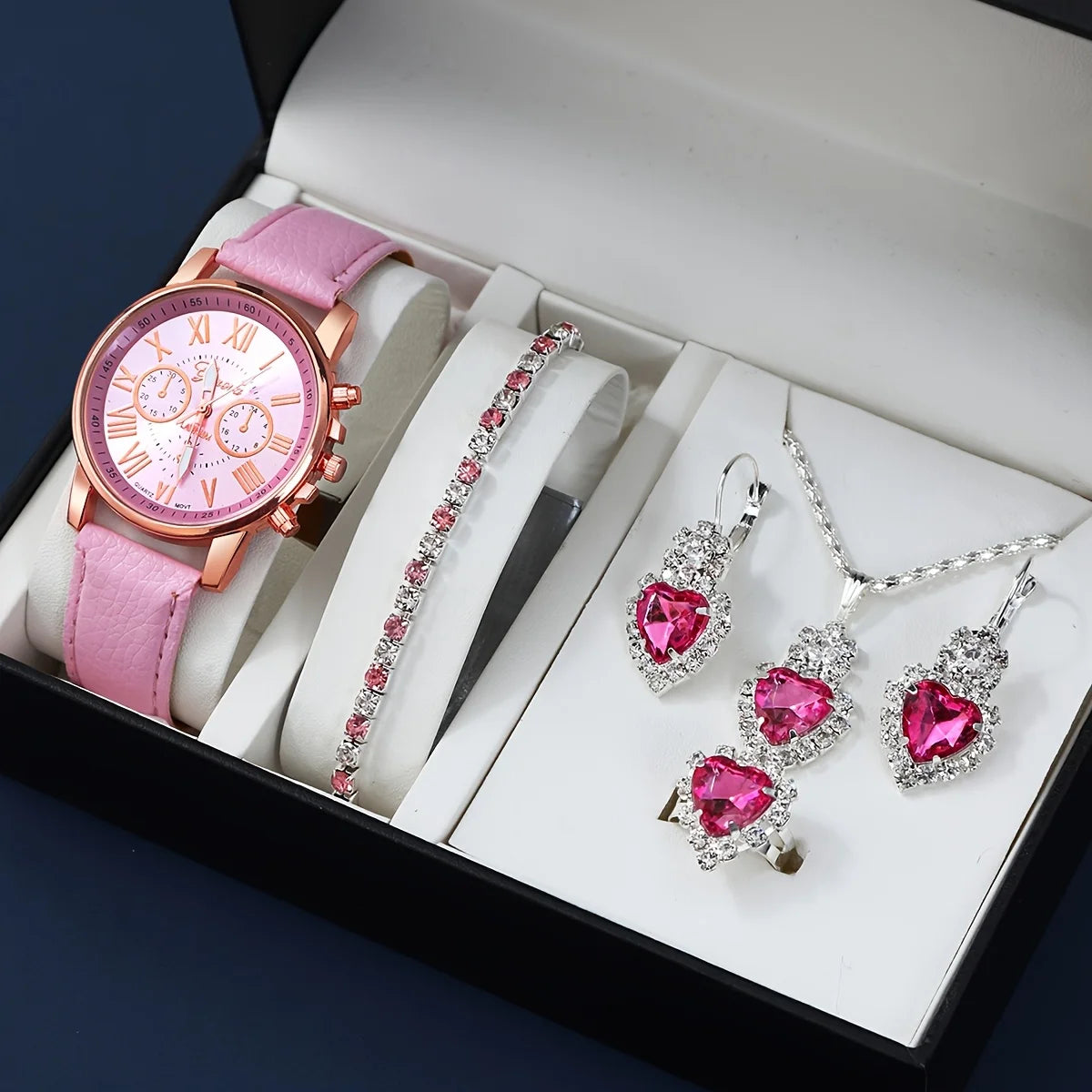 ChronoEdge Hybrid Watch & Coordinated Jewelry Vault