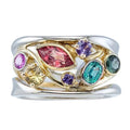 Torina Ionix Lymph Drainage Ring – Crystal Quartz Magnetic Therapy Ring for Wellness & Weight Loss