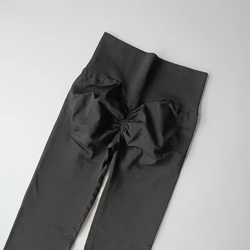 Yoga Leggings Ultra-Sculpt High-Waisted Scrunch Leggings – Squat-Proof Compression Fit
