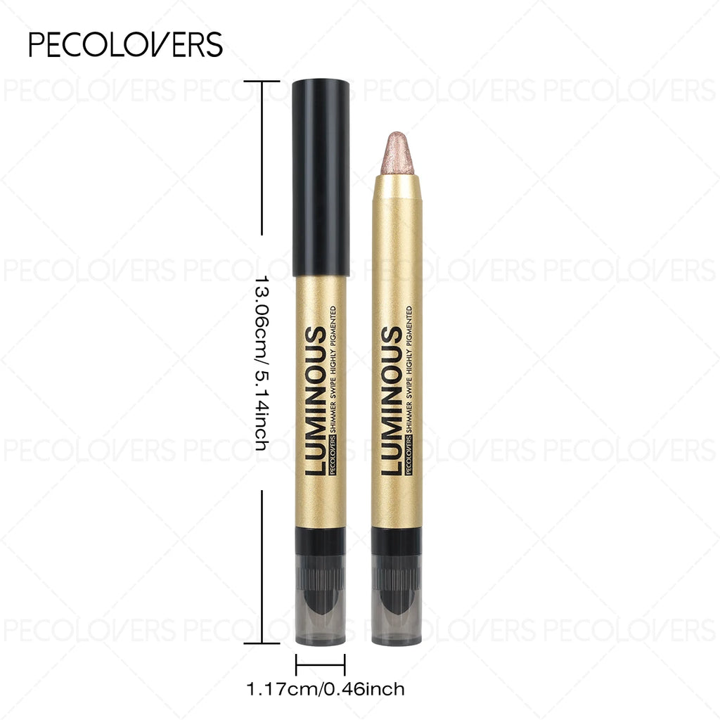 Vibrant Glow Cream Eyeshadow Pen – Long-Lasting, Crease-Proof Professional Finish