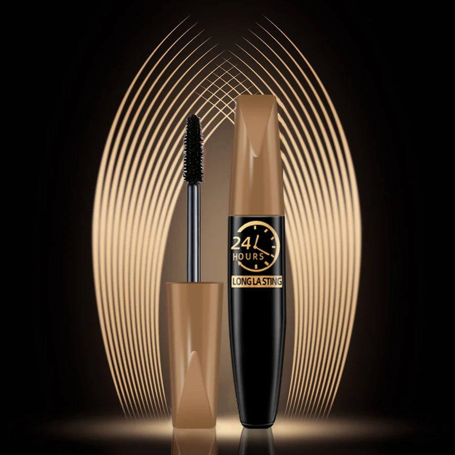 LUX LADY 5D Silk Fiber Extension Mascara – Korean-Inspired Long-Lasting Waterproof Lash Volume