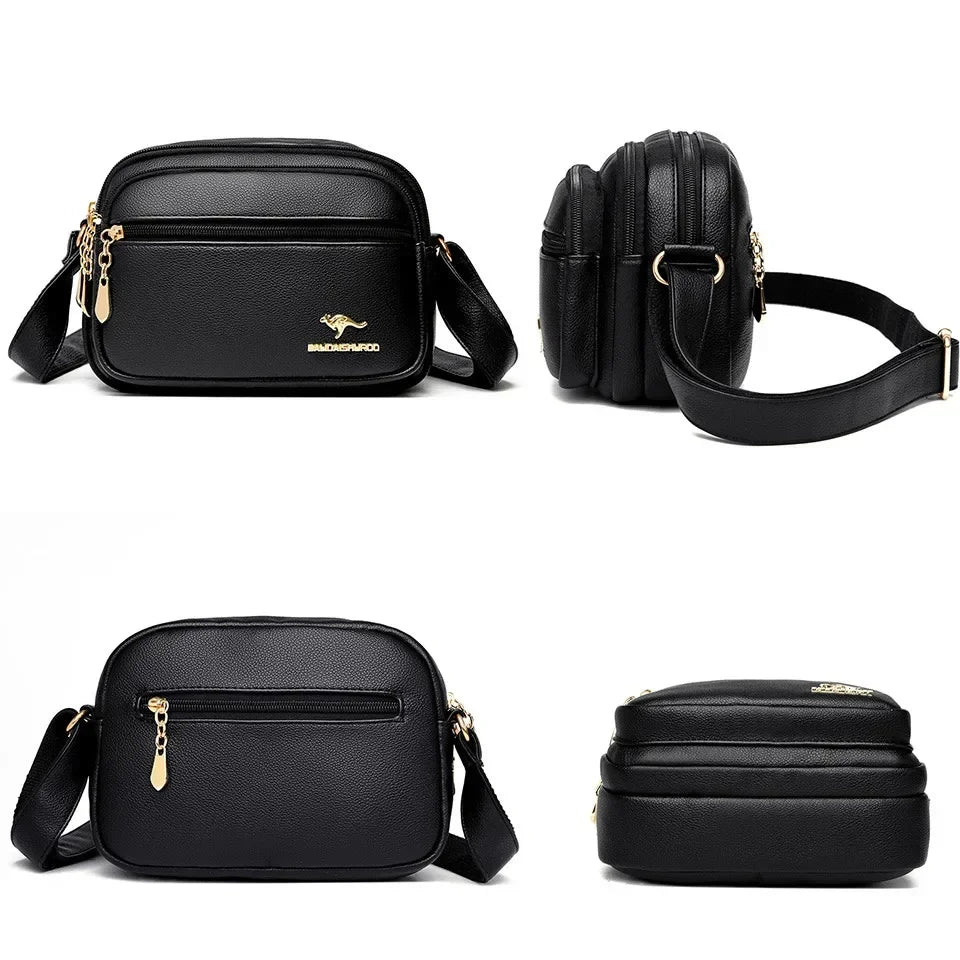 Effortless Elegance: The Ultimate Wear-Resistant Leather Messenger for the Modern Woman