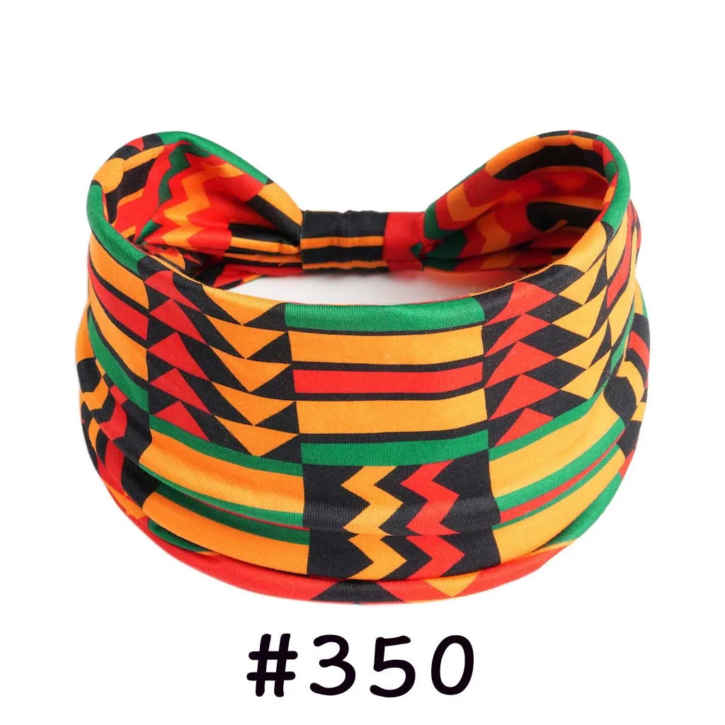 Bohemian Knotted Headbands for Women – Soft Cotton-Blend No-Slip Elastic Hair Accessories