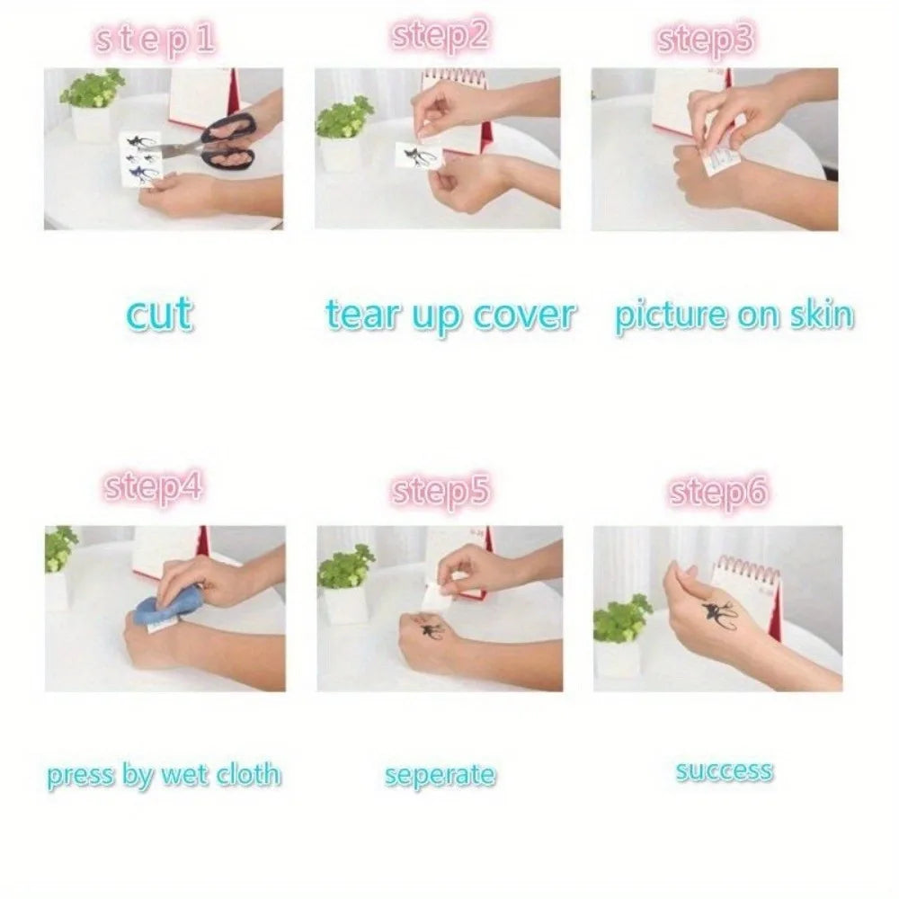 Floral Arm Temporary Tattoo – Waterproof & Long-Lasting Botanical Body Art for Women