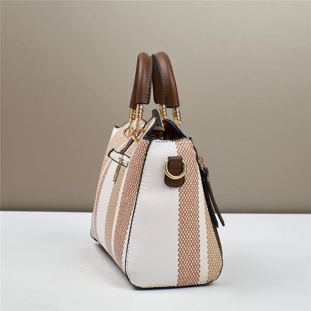 The Signature Patchwork Carry-All – Designer-Style Large-Capacity Tote