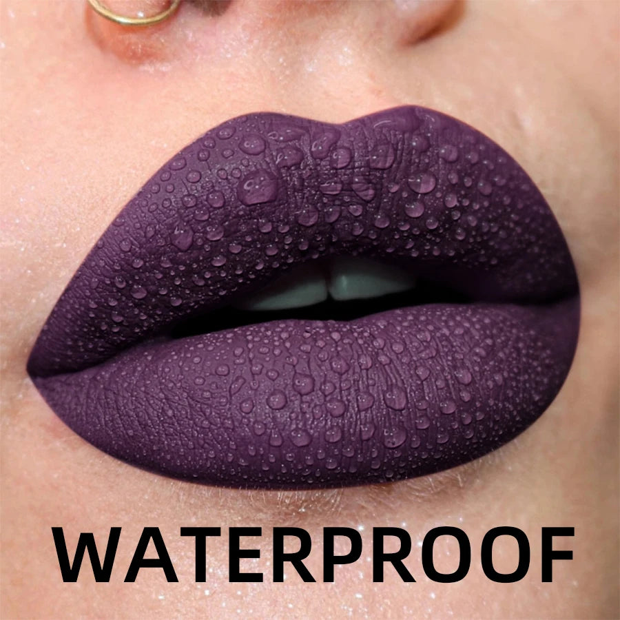 The Ultimate Velvet Lip Glaze Set – 19 Transfer-Proof Matte Shades