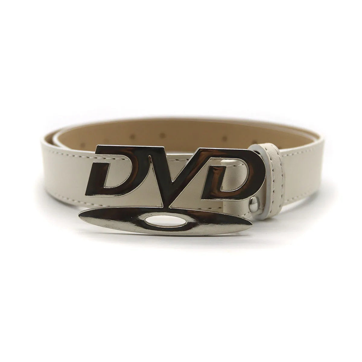 Nostalgic Design Niche Belt DVD Decoration Paired with Jeans Belt Versatile Fashion Design Sense