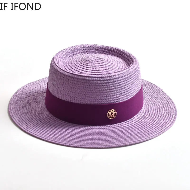 The Riviera Classic Straw Sun Hat | Wide-Brim Vacation Essential