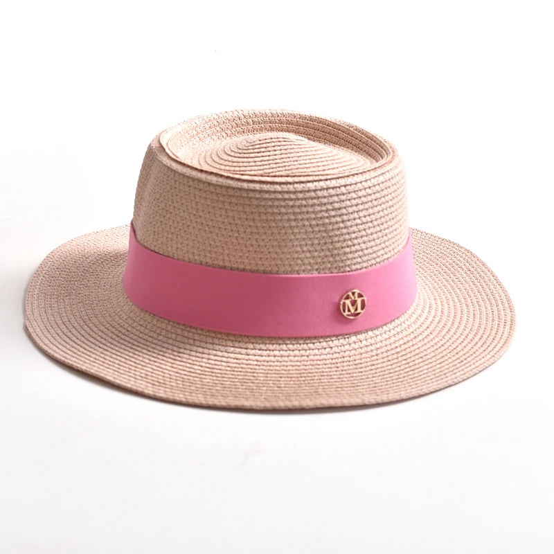 The Riviera Classic Straw Sun Hat | Wide-Brim Vacation Essential