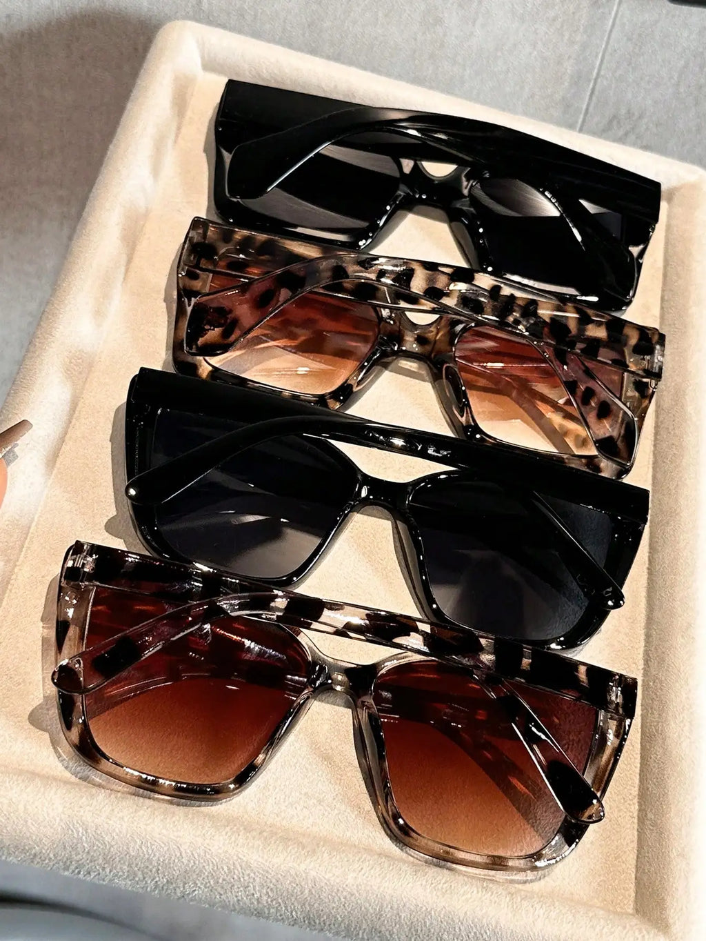 Top-Rated 4-Pack Cat-Eye & Square Sunglasses Sets