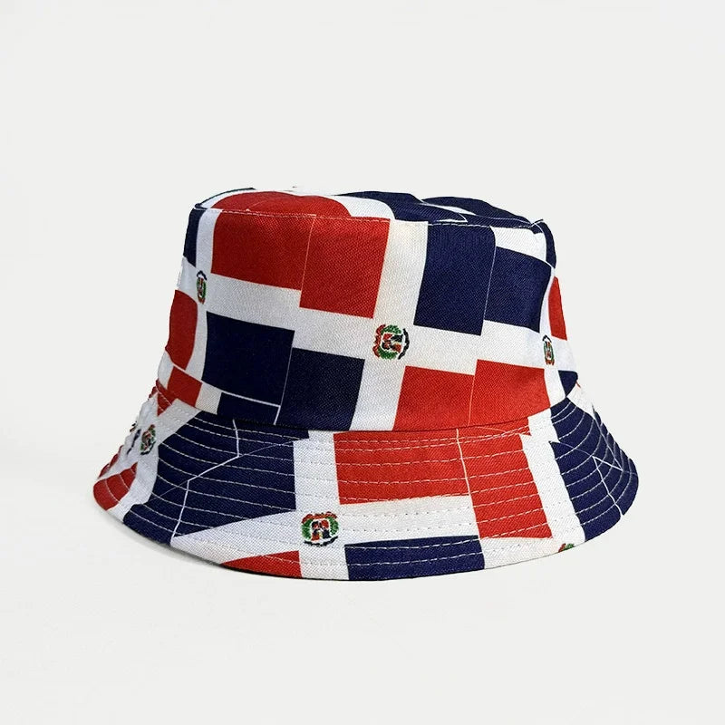 The Global Fan Reversible Bucket Hat | international flags collection