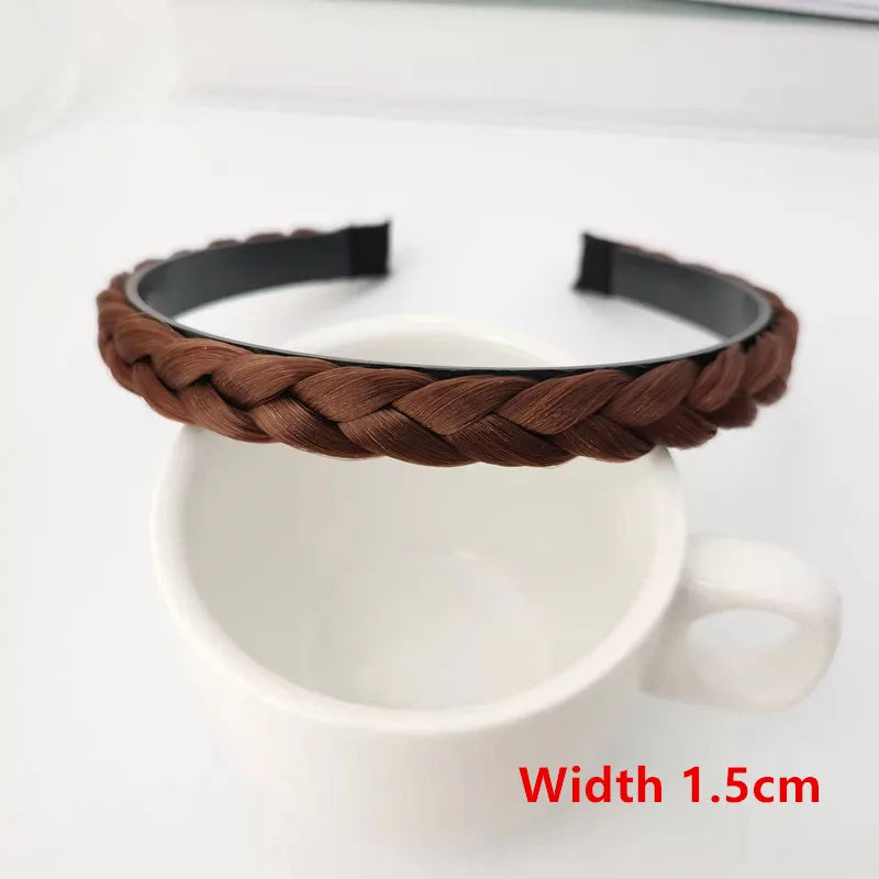 The Instant Braided Hair Band: Bohemian Synthetic Hair Headpiece for Effortless Elegance