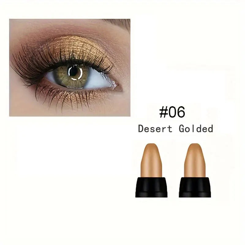 Ultimate Pearlescent Glitter Eyeliner Set – 16 Waterproof, Vibrant Colors