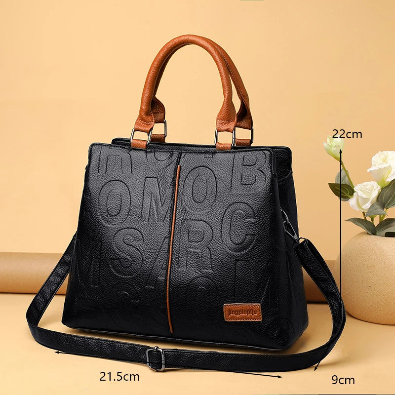 The Urban Carry-All – Large-Capacity Crossbody & Shoulder Tote
