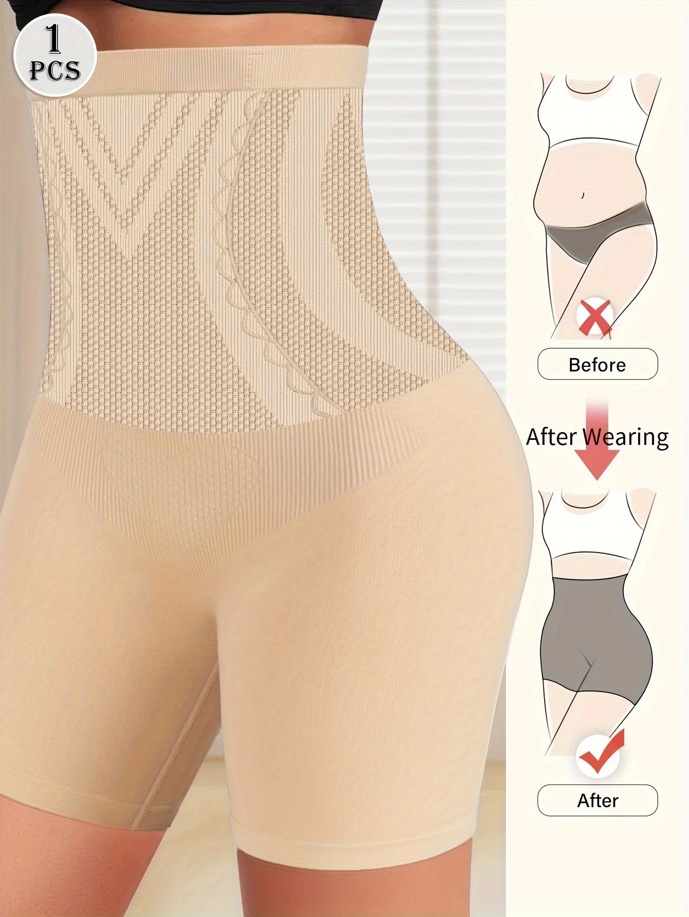 High Waist Tummy Contouring Seamles Comfortable