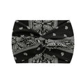 Extra-Wide 18cm Bohemian Headband – Stretchy Printed Turban Wrap for Fitness & Everyday Style