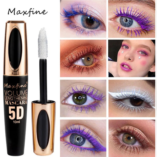 5D Silk Fiber Lash Mascara – Volumizing, Lengthening & Waterproof