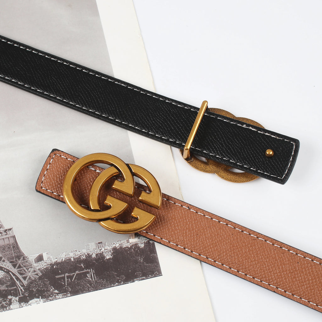 Reversible Cowhide Use Belt Sophisticated & Elevated Essentials