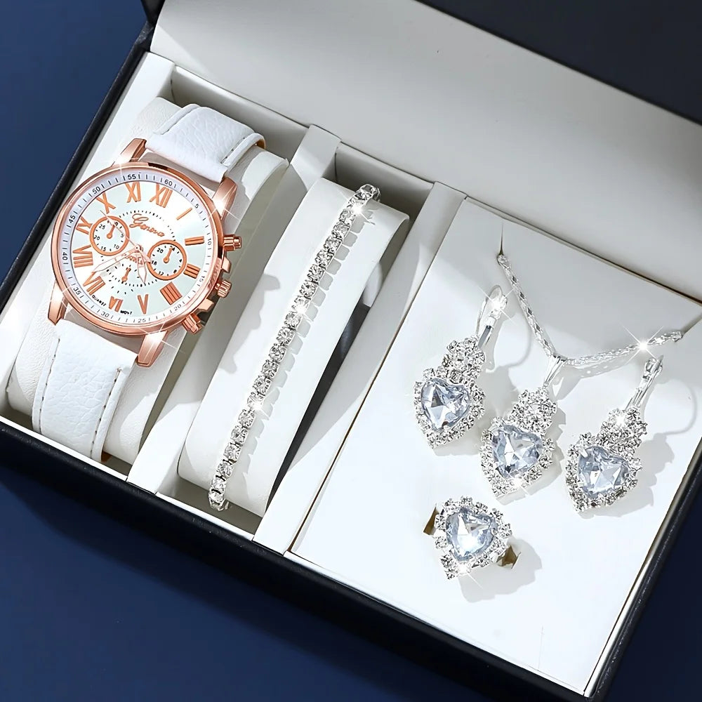 ChronoEdge Hybrid Watch & Coordinated Jewelry Vault