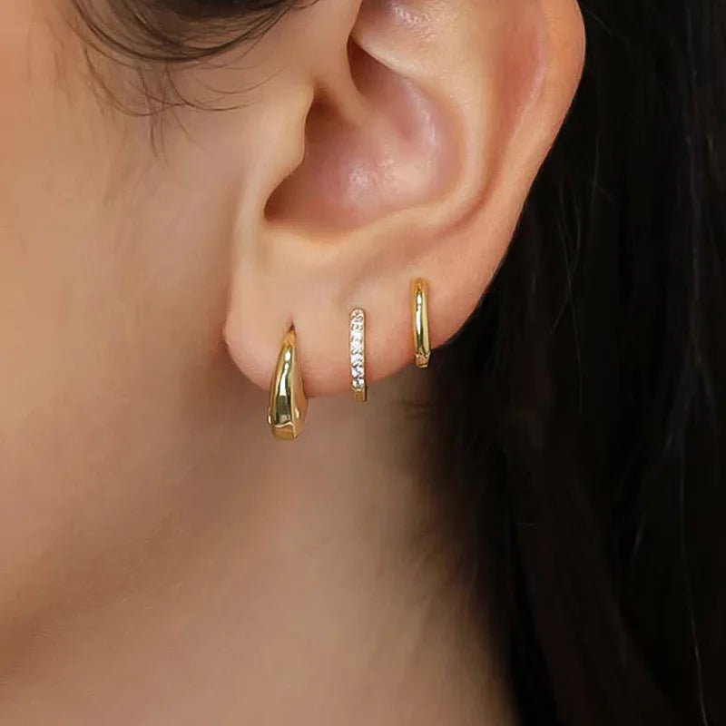 Bold Dome Ball Studs – Trendy Geometric Fashion Earrings for Her