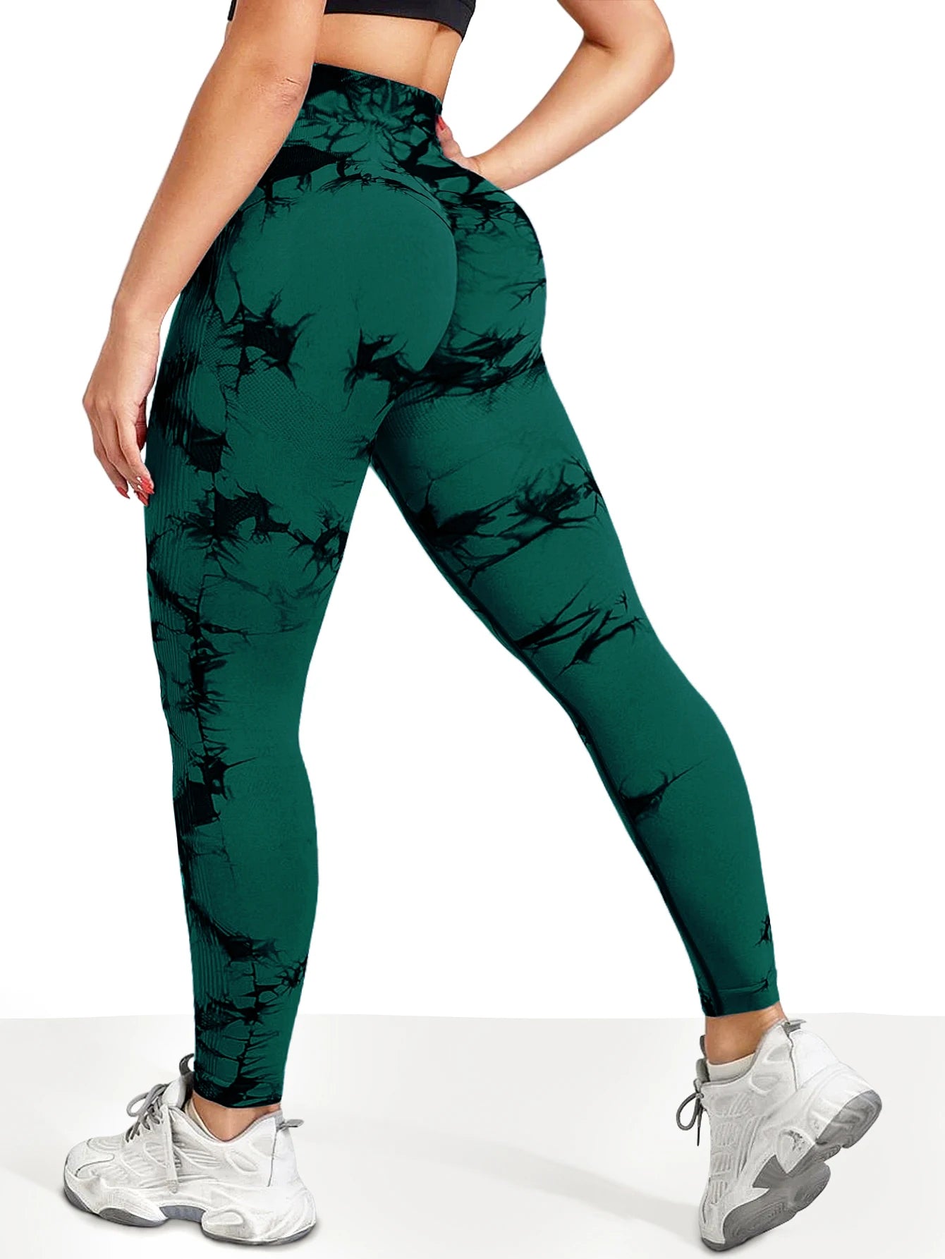 Nebula Seamless Tie-Dye Sculpt Leggings