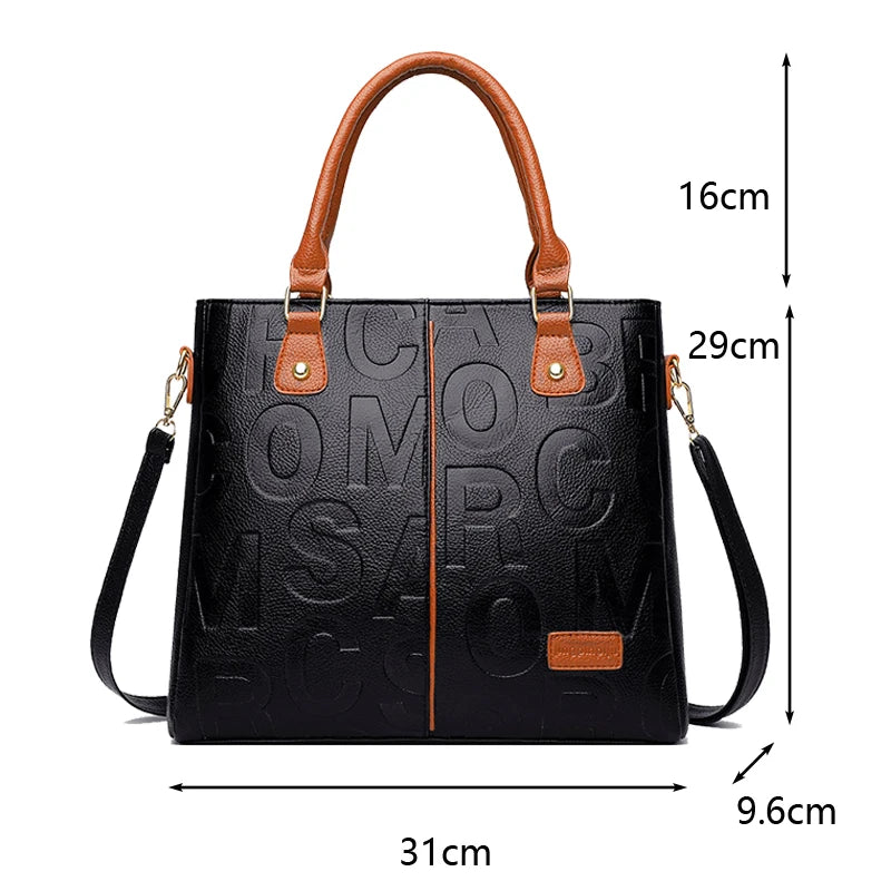 The Urban Carry-All – Large-Capacity Crossbody & Shoulder Tote