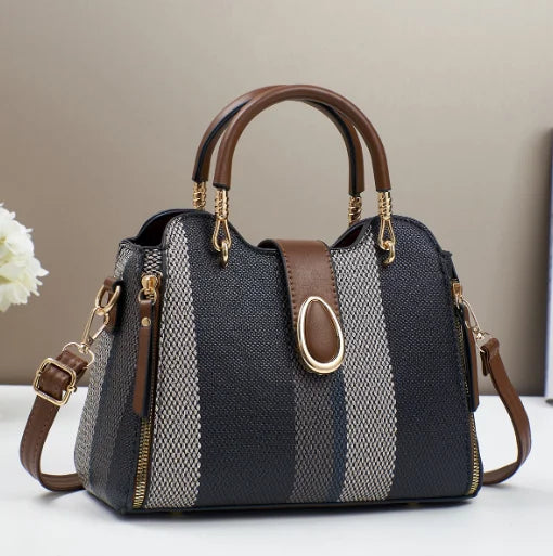 The Signature Patchwork Carry-All – Designer-Style Large-Capacity Tote