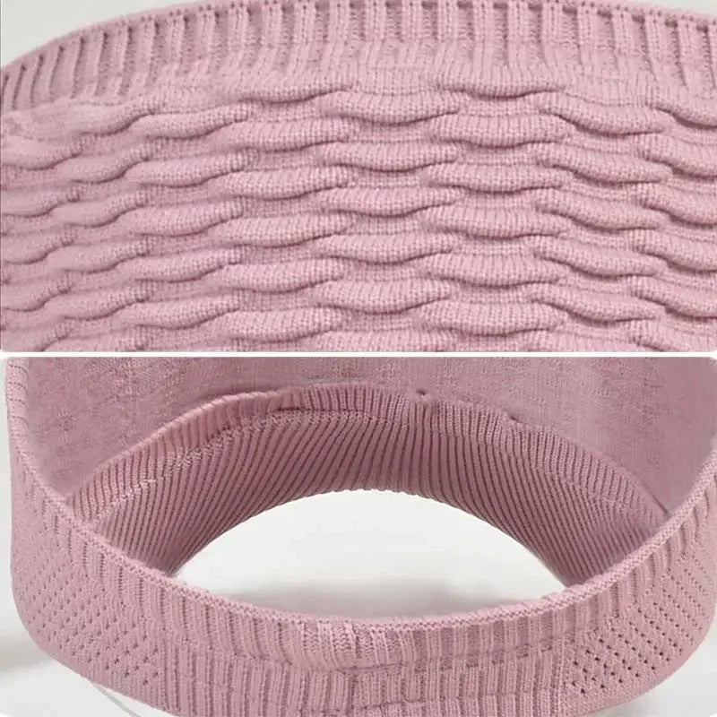 The Summer Glow Anti-UV Sport Visor | Chic Open-Top Protection
