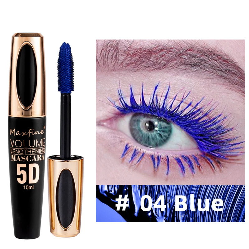 5D Silk Fiber Lash Mascara – Volumizing, Lengthening & Waterproof