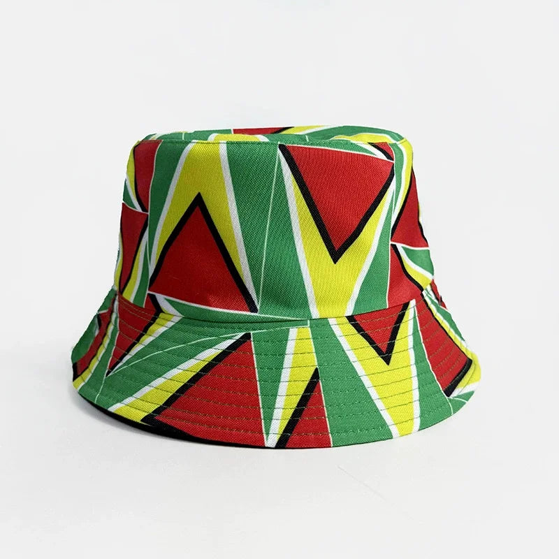 The Global Fan Reversible Bucket Hat | international flags collection