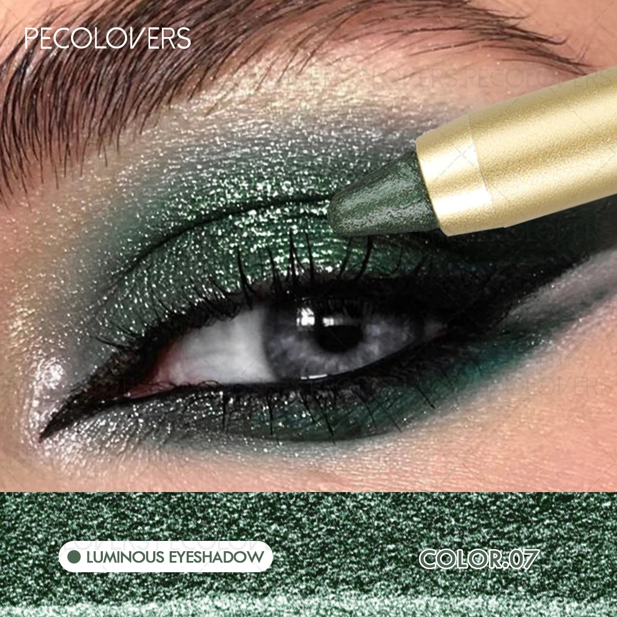 Vibrant Glow Cream Eyeshadow Pen – Long-Lasting, Crease-Proof Professional Finish