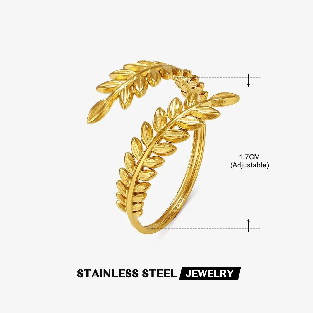 Adjustable Luxe Geometric 316L Gold Rings – The Ultimate All-Day Statement 48 Pieces