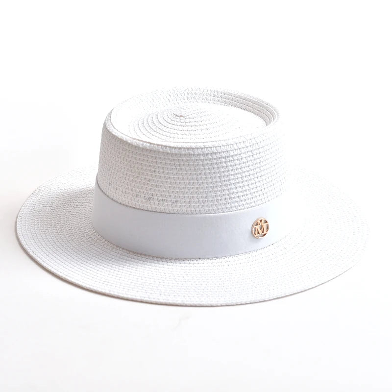 The Riviera Classic Straw Sun Hat | Wide-Brim Vacation Essential