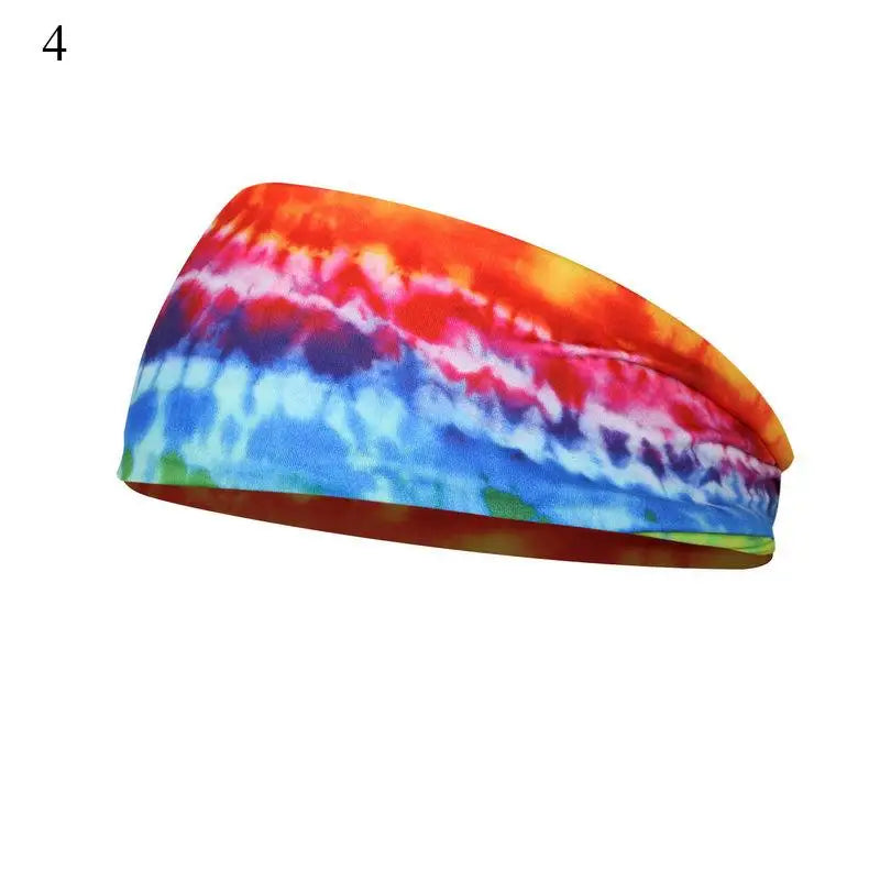 Women's Bohemian Wide Hair Band – Soft Stretchy Floral Turban for Sports, Yoga & Casual Fashion