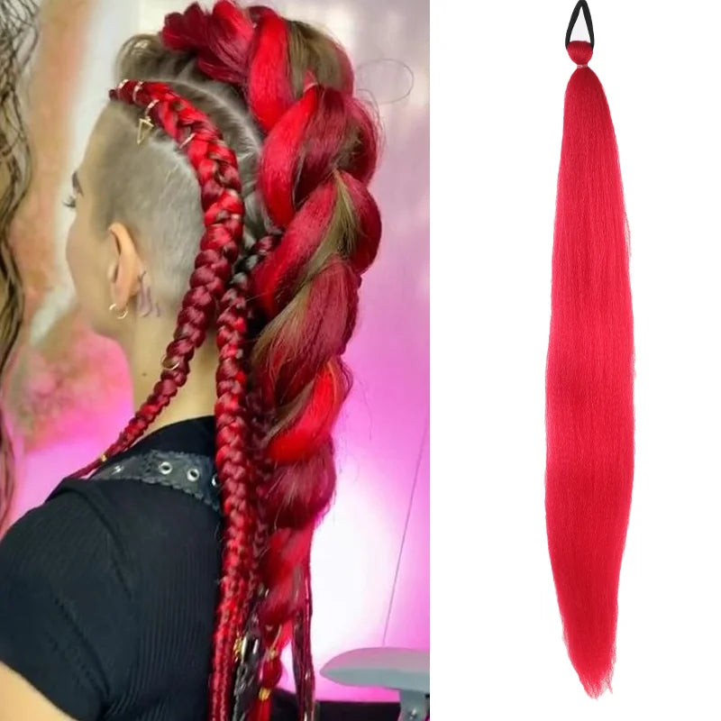 Prism Wave 26-Inch Ombre Braiding Ponytail