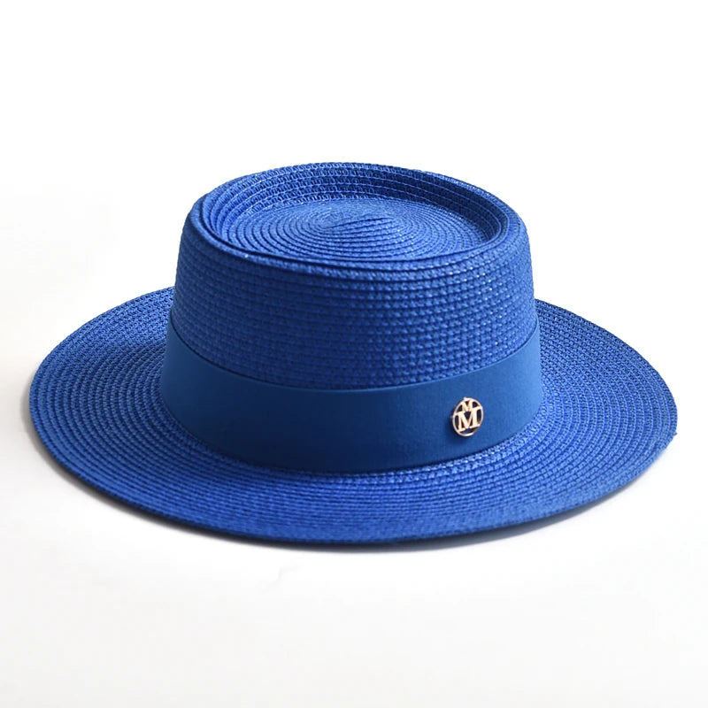 The Riviera Classic Straw Sun Hat | Wide-Brim Vacation Essential