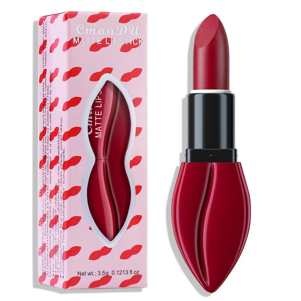 CmaaDu Signature Matte Collection – 10-Piece Long-Lasting Lipstick Set