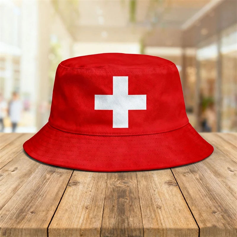 The Global Fan Reversible Bucket Hat | international flags collection