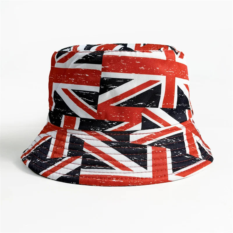 The Global Fan Reversible Bucket Hat | international flags collection