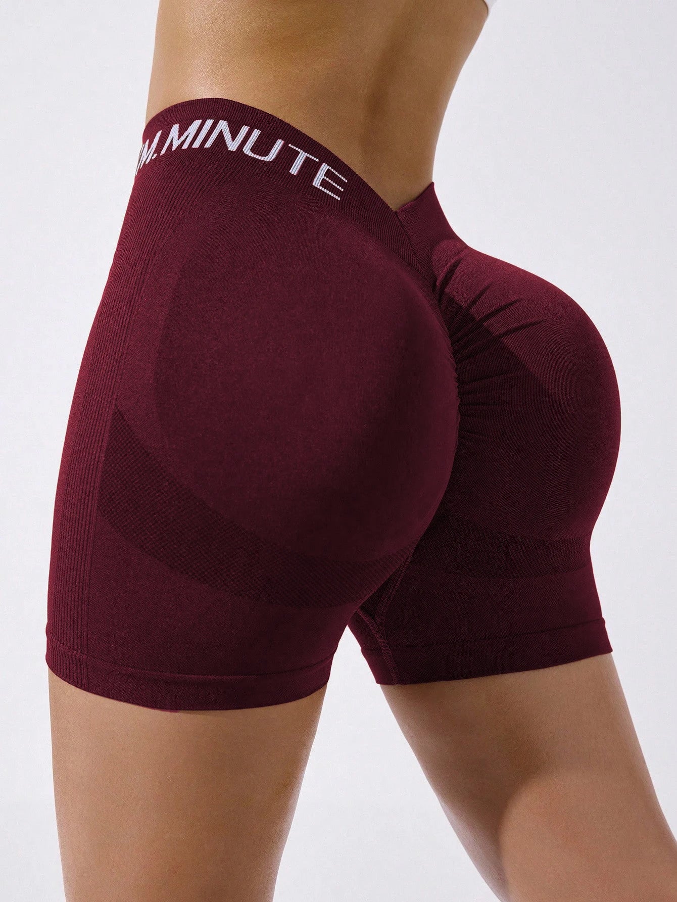 Aura Sculpt Cross-Waist Fitness Shorts