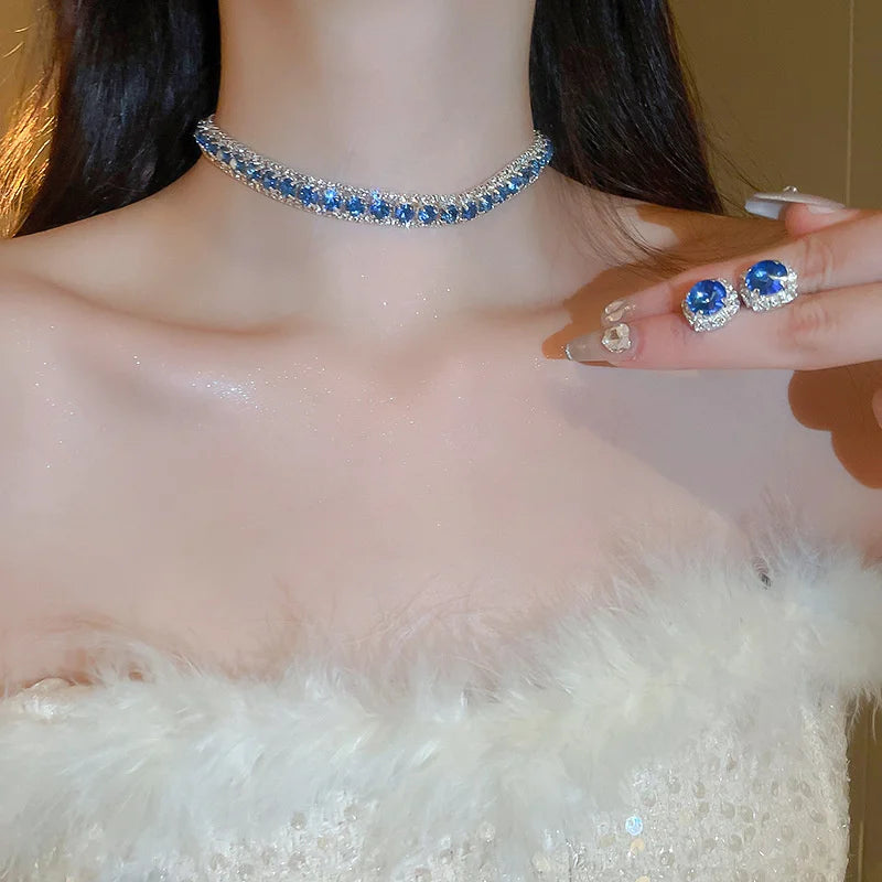 The "After-Hours" Glitz Set – Trendy Rhinestone Jewelry for Party & Daily Chic