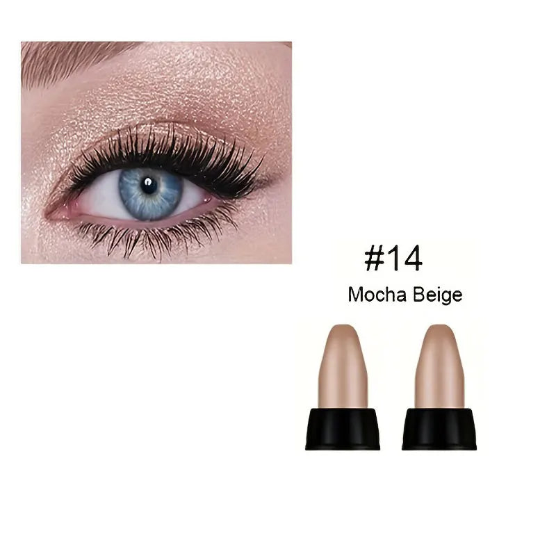 Ultimate Pearlescent Glitter Eyeliner Set – 16 Waterproof, Vibrant Colors