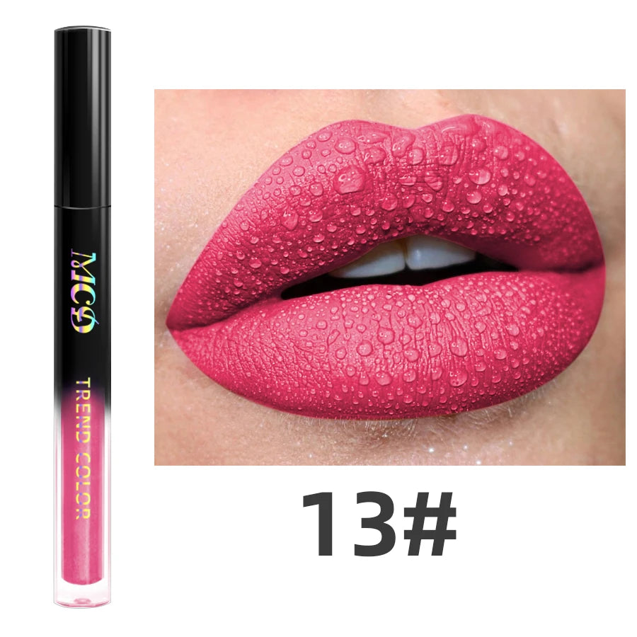 The Ultimate Velvet Lip Glaze Set – 19 Transfer-Proof Matte Shades